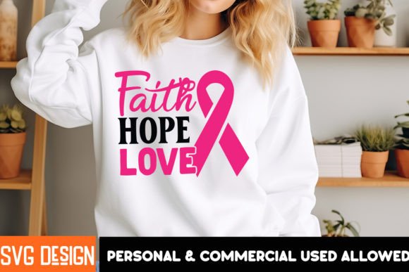 Faith Hope Love SVG: Graphics for T-Shirt Designs
